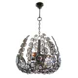 Sciolari Glass Disk Chandelier