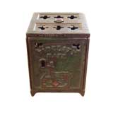 Antique Cast Iron Fidelity Safe Bank