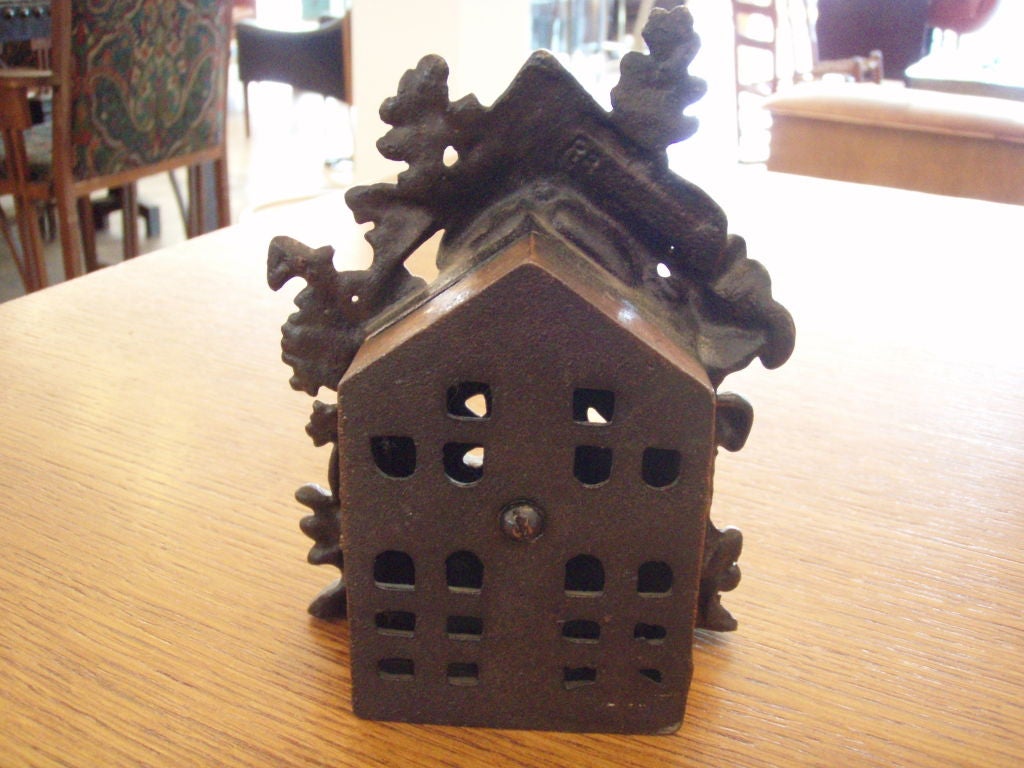 cast iron bear bank