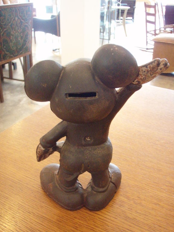 mickey mouse bank vintage