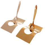 Pair of Egg Stands with Spoon