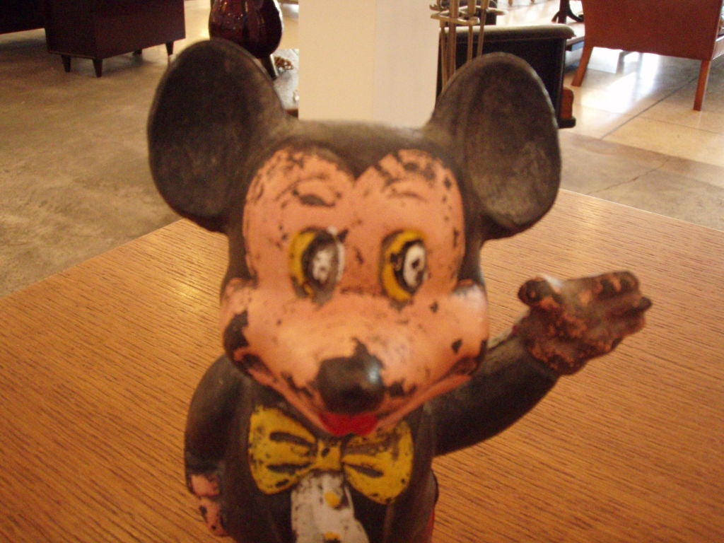 vintage mickey mouse piggy bank