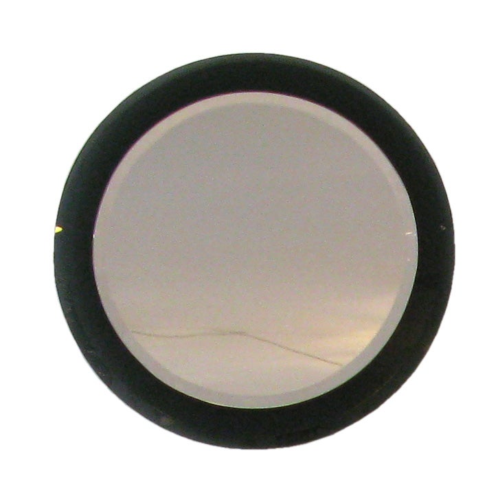 Small Dark Grey Mirror