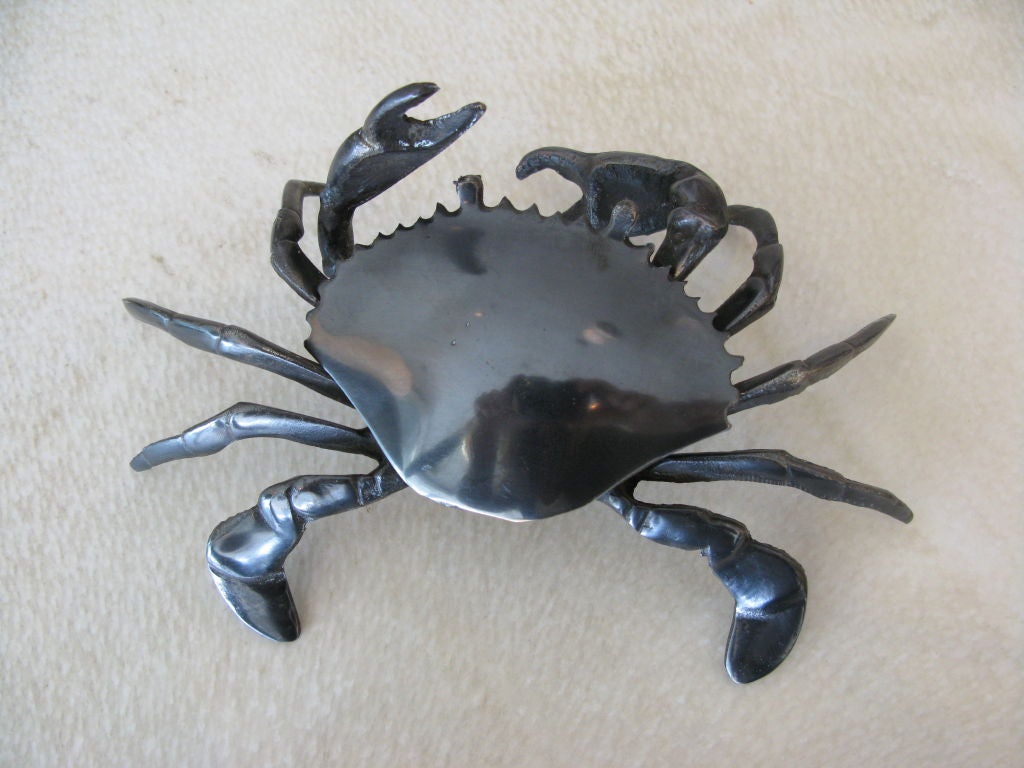 Brass Crab Trinket Box 1