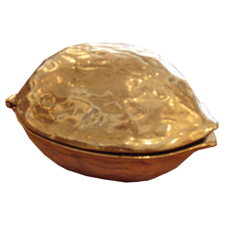 Solid Brass Walnut Nut Cracker