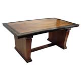 Antique Early 20th Century California Arts and Crafts Library Table/Desk