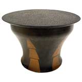 Rare "Rain Drum Table" by Karl Springer