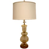 Barovier and Toso Glass Table Lamp