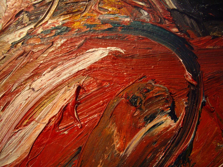 Jim Morphesis Torso Painting "Icarus"