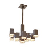 Lightolier "Cubic" Chandelier