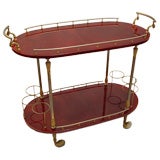 Aldo Tura Bar Cart