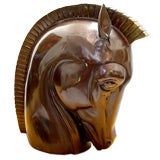 Bronze Horse Sculpture signed Phillips