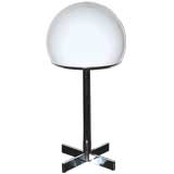 Chrome Table Lamp with Glass Ball Shade