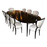 8 Shield Back Chairs