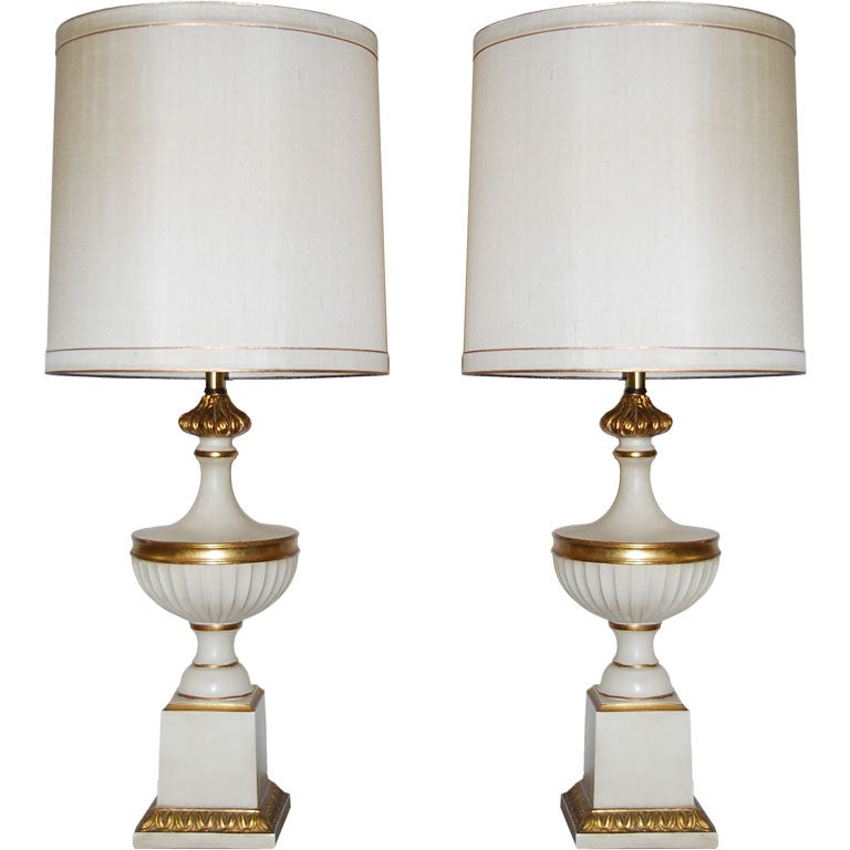 Pair of Frederick Cooper Neoclassic Urn Lamps