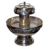 Used Silver Plated Champagne Fountain