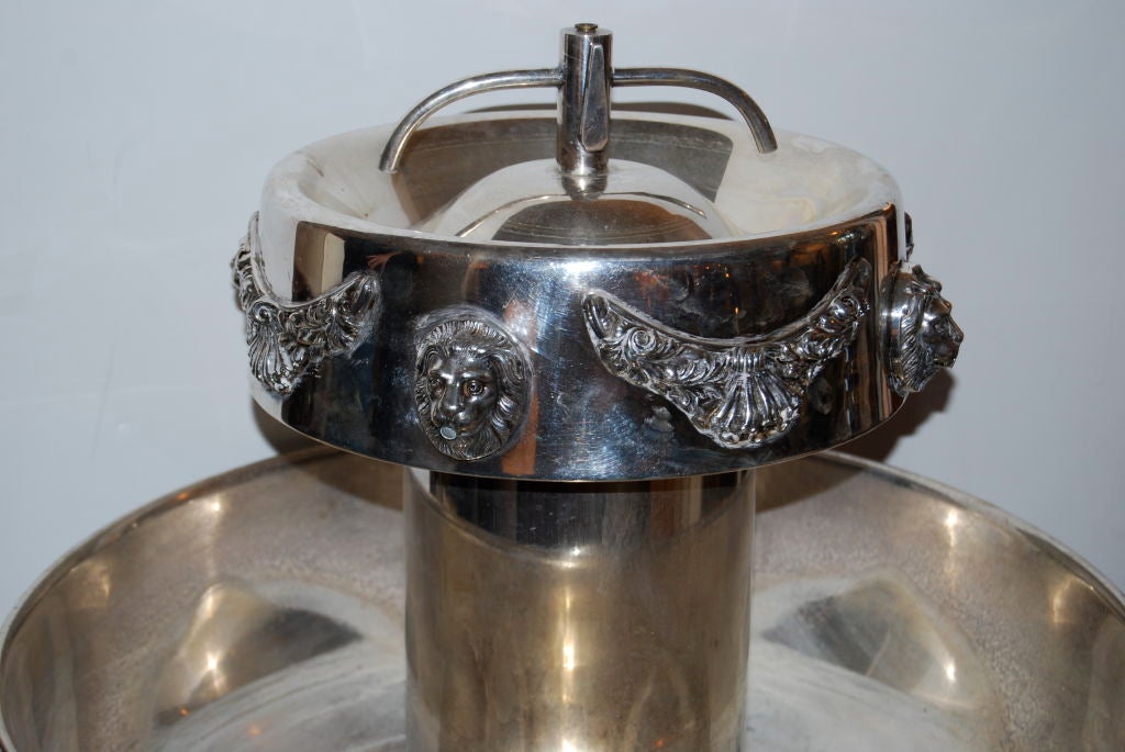 Silver Plated Champagne Fountain