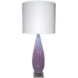 Tall Opaque Seguso Table Lamp Tall Opaque Seguso Table Lamp