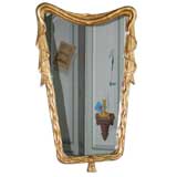 Gilded Italian Drape Mirror Gilded Italian Drape Mirror