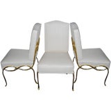Gorgeous set of 10 Rene Drouet Chairs