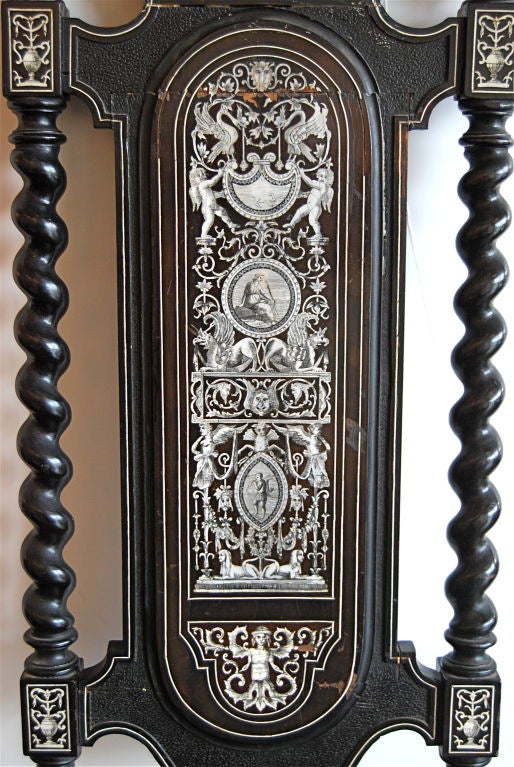 All McCartney/Wonder jokes aside, this is a phenomenal chair.  It has such a presence and beauty to it that is magnetic! From the estate of Bernard, Chicago's greatest picker!