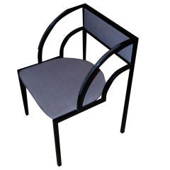 Shiro Kuramata Metal Arm Chair