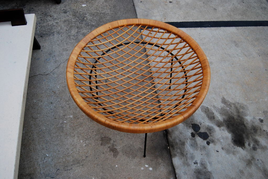 French Iron and Rattan 