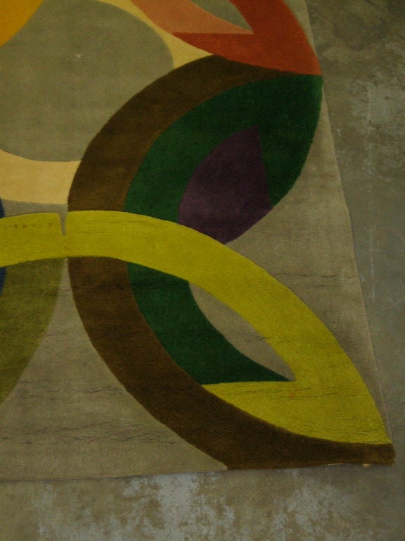 Another wonderful Stella image executed in a rug/tapestry.