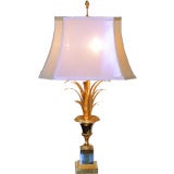 Lovely Maison Charles Brass Plume Lamp