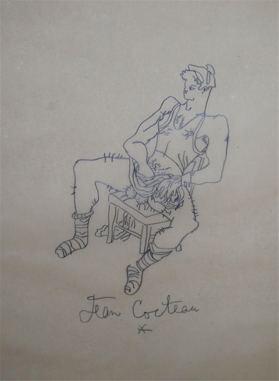 jean cocteau erotic drawings