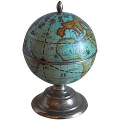 Old World Globe Ice Bucket