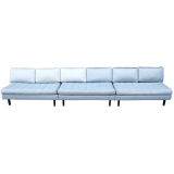 Vintage Decadent Harvey Probber Three Piece Sectional Sofa