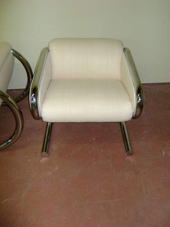 
Chairs are labelled and illustrated.  Price is for pair