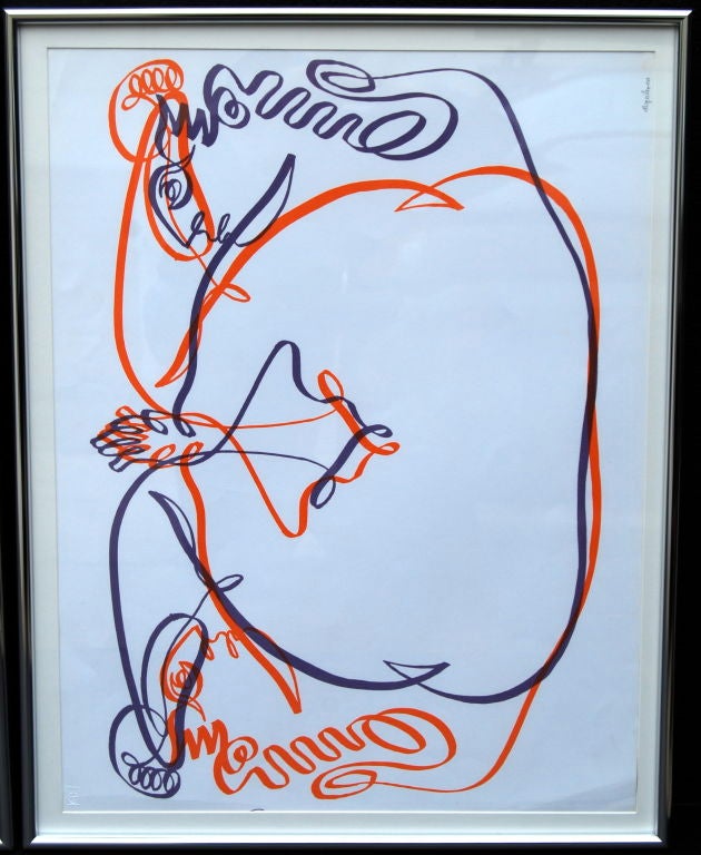 These are  a set of 4 Fantastic prints by Negulesco, a sketch artist turned award winning film director.  He made such films as The Conspirators and How to Marry a Millionaire. <br />
<br />
Framed and signed<br />
<br />
Priced individually