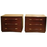 #4702 Matched Pair of Commodes by T.H. Robsjohn-Gibbings Chests