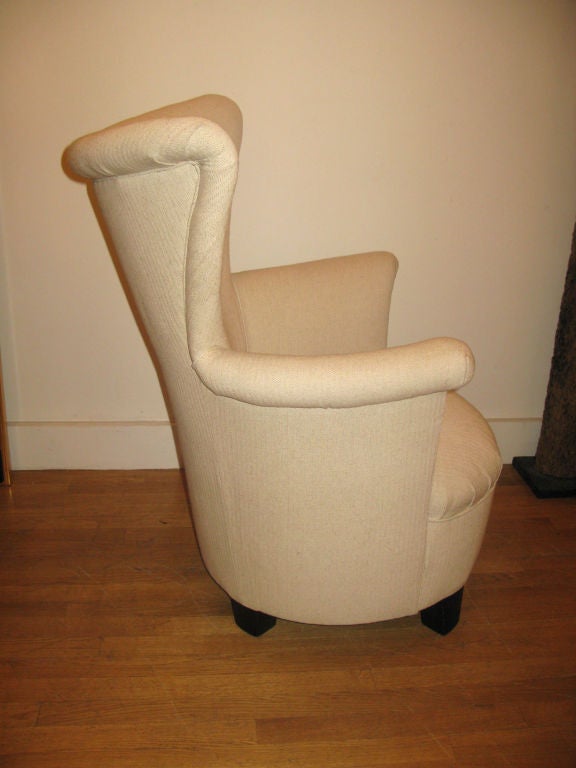Mid-20th Century Pair of Italian Mid-Century Modern Arm Chairs *now $4, 800.00 For Sale