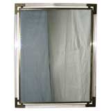 #4102 Large Mirror Bronze and Lucite