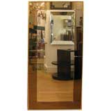 French 1970's Parclose Mirror with Smoked Frame