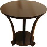Lacquered Palissandre Gueridon/Side Table