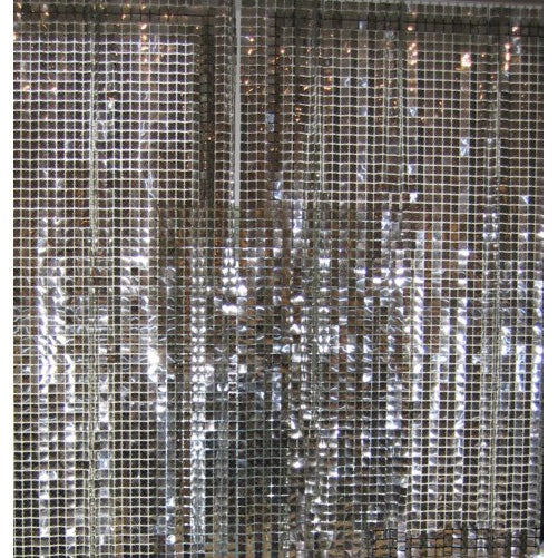 Large Two-Piece Space Curtain by Paco Rabanne