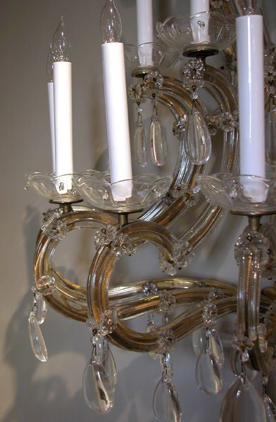A Monumental Pair of French Maria Theresa Style Wall Sconces 2