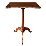 Antique A Graceful English Regency Rosewood Rectangular Side Table
