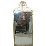 Vintage Italian Gilt Metal Mirror
