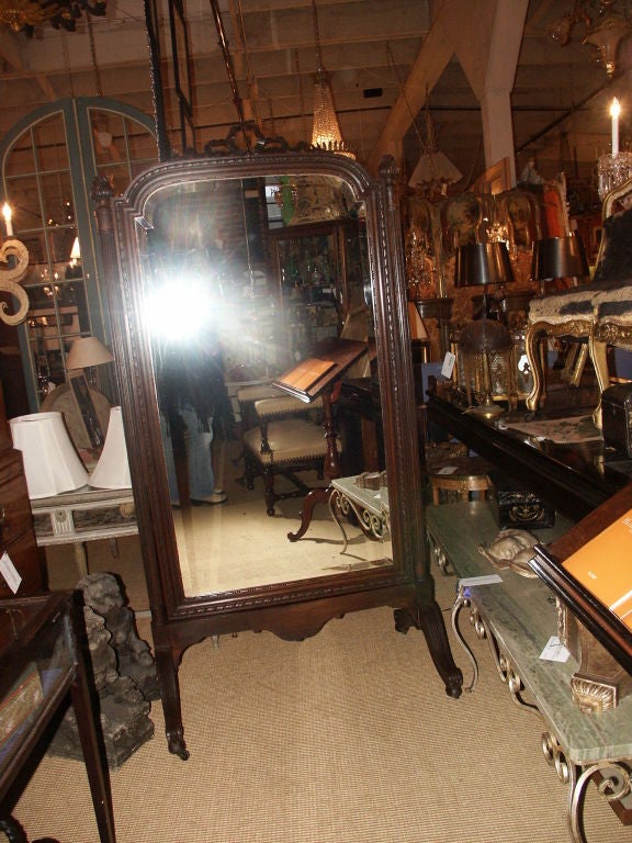 French Chevel Mirror