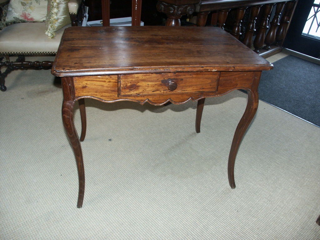 Early 19th C  French Fruitwood Table