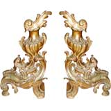 Pair of French  Chenets