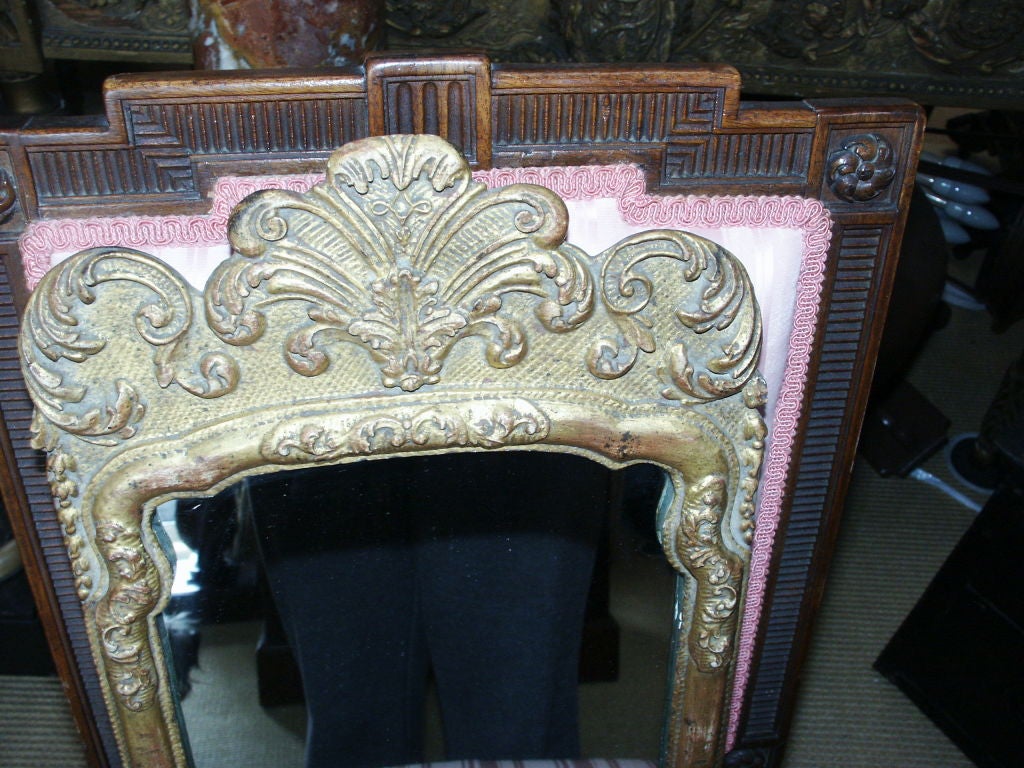 Small Regence Style Giltwood Mirror