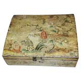 Antique Chinoiserie Decorated Italian Box