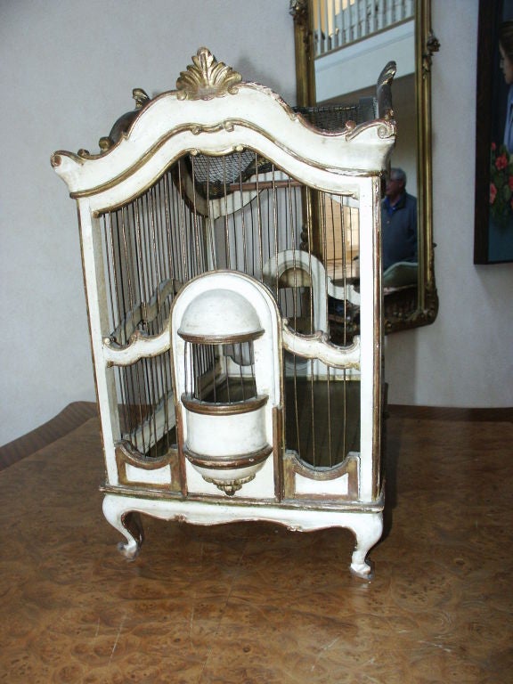 Italian Antique Bird Cage