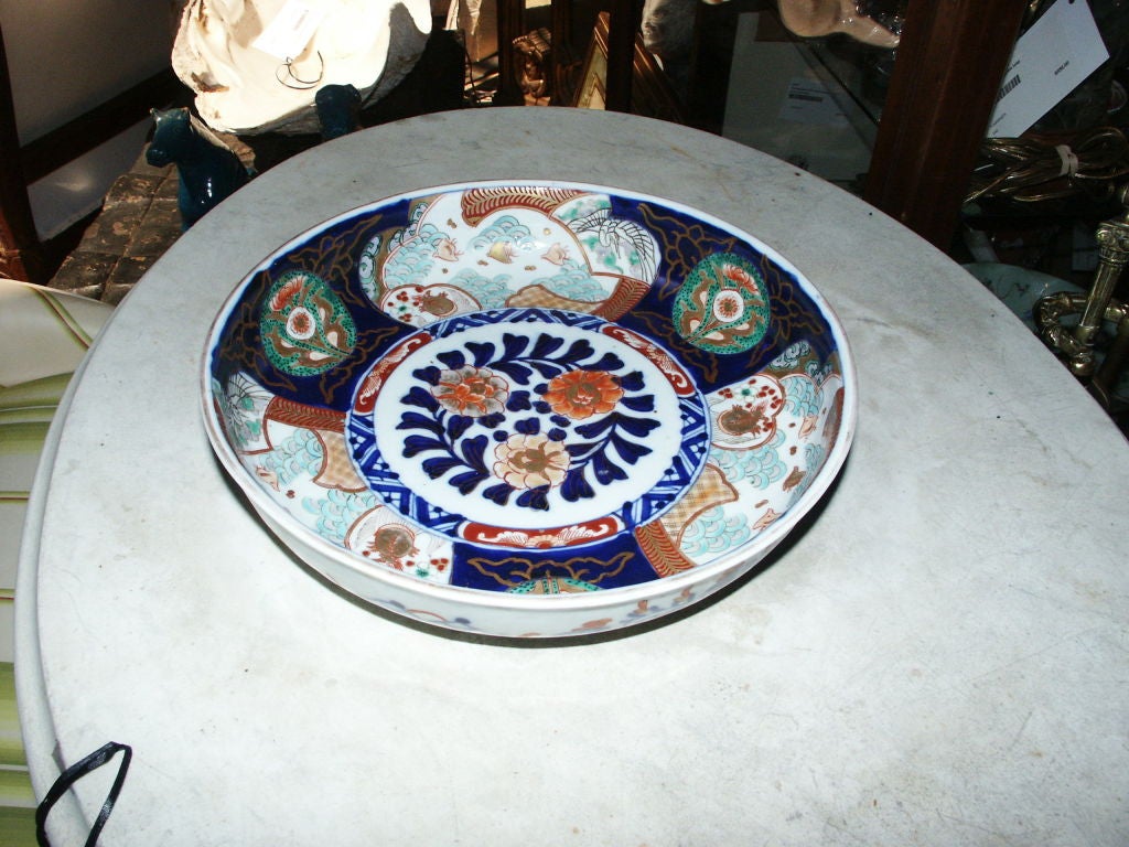 19th C Imari Bowl